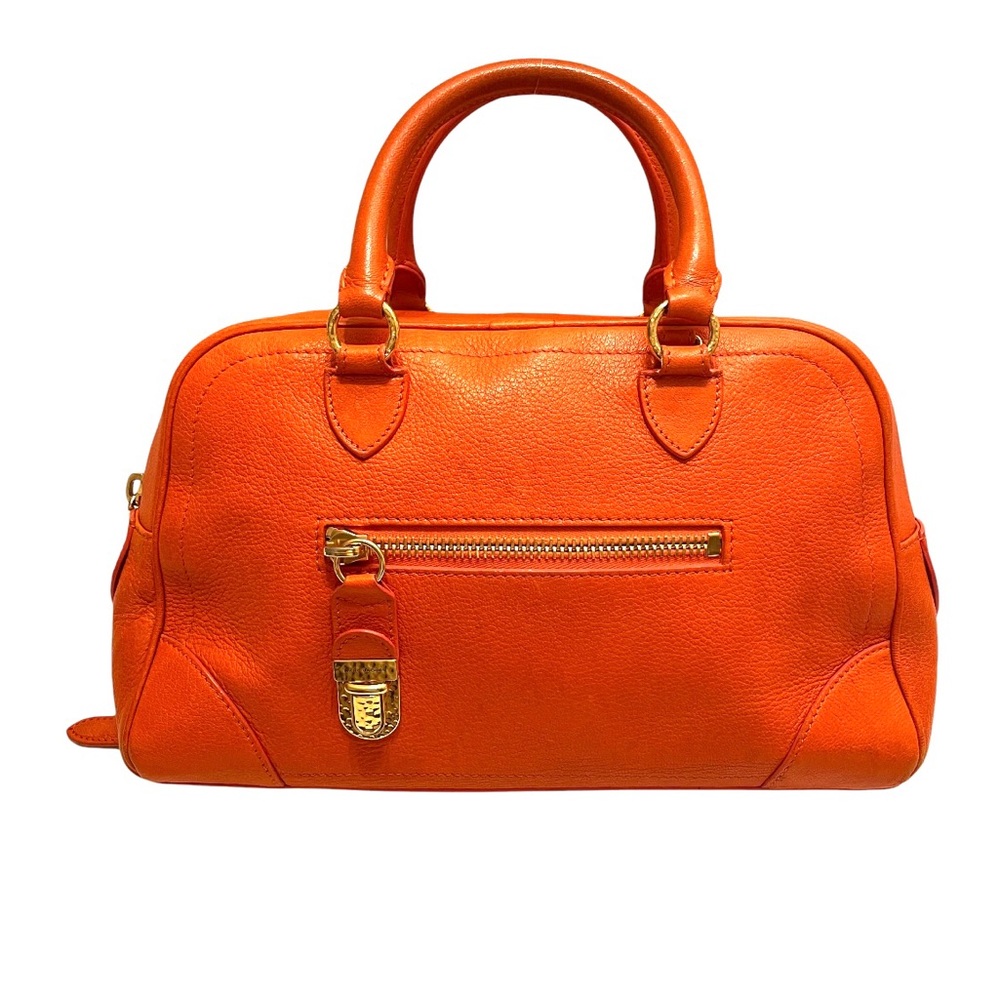 MARC JACOBS Venetia Satchel Bag Mandarin Orange SUPER RARE! ITALY Retail - $1595